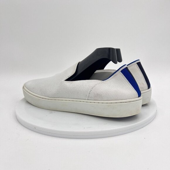 Rothy’s The Original Women Size 9.5  Bright White Slip On Flat Sneaker Shoes - Picture 7 of 14